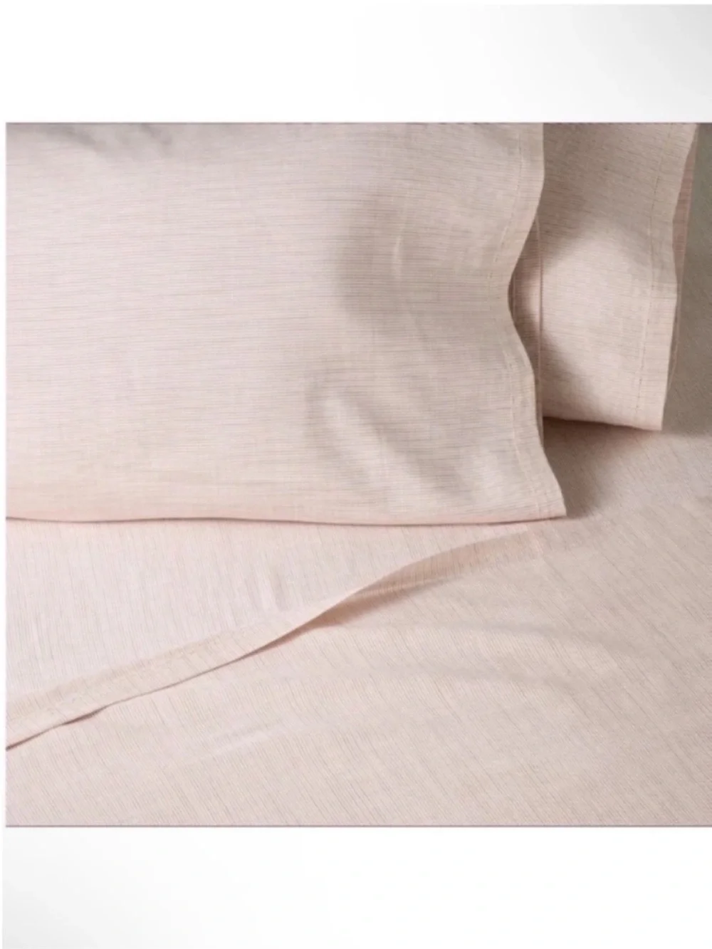 NWT 4pc King Micro Stripe Sheet Set Rust - Hearth & Hand with Magnolia